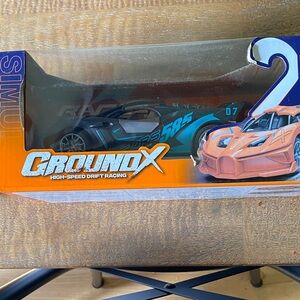 High-Speed Drift Racing Car - Orange and Blue